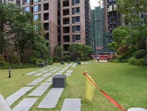 大興區某小區綠化